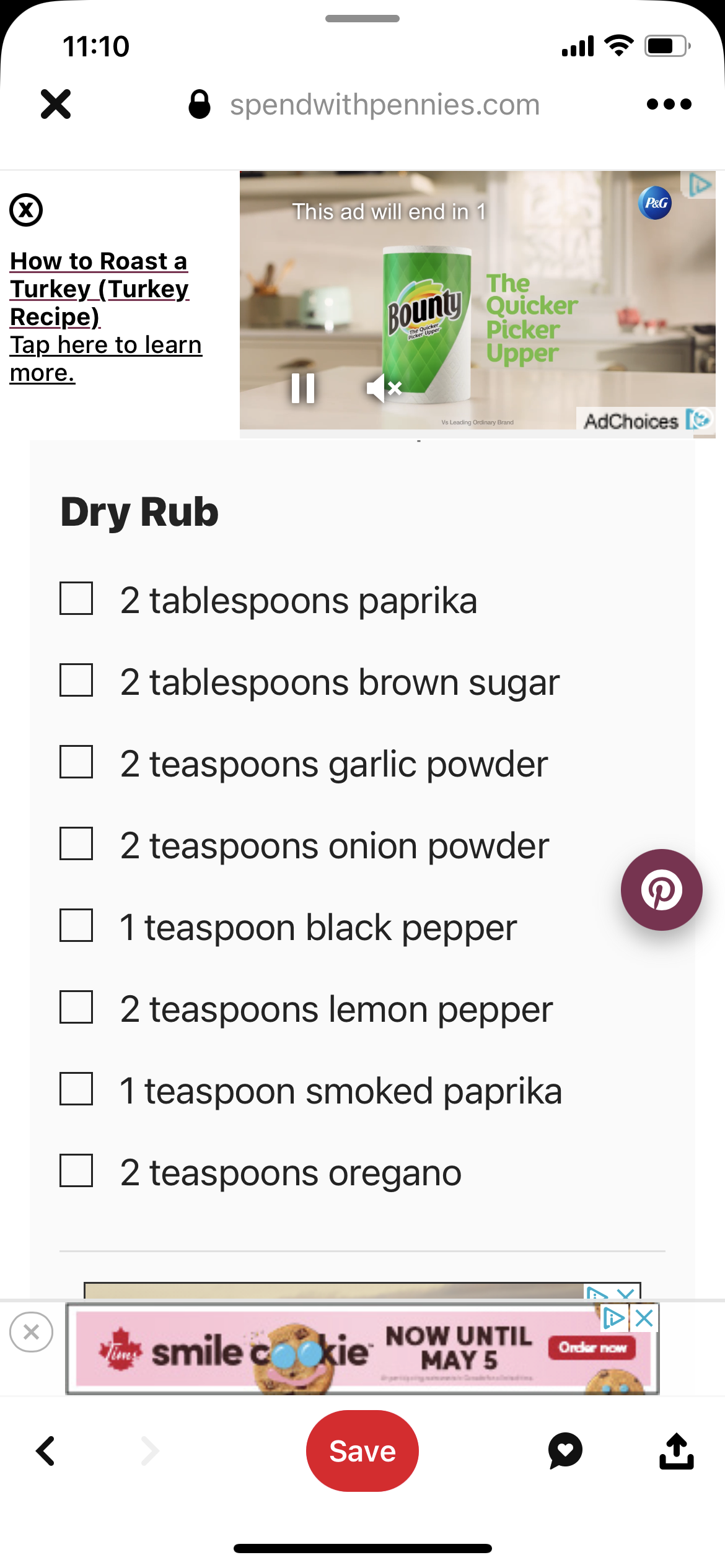 Dry Rub para Costela